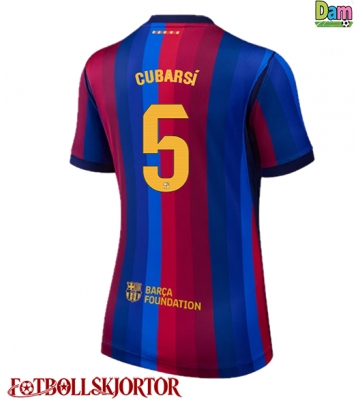 Barcelona Pau Cubarsi #5 Hemmatröja Dam 2026-27 Kortärmad